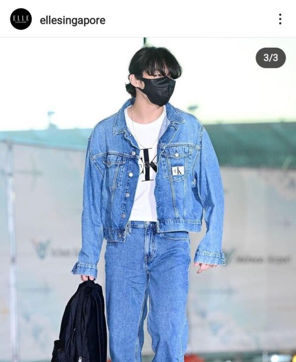 ELLE Singapore posted Jungkook’s Incheon Airport departure pictures with the caption: “Jungkook of BTS flaunted his new Calvin Klein fit at the Incheon airport as the brand's latest global ambassador 🔥” 

https://t.co/sqppgr9MU7 https://t.co/u4v1a1yUC9