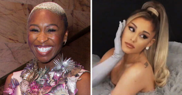 First footage from Wicked movies with Ariana Grande and Cynthia Erivo shown