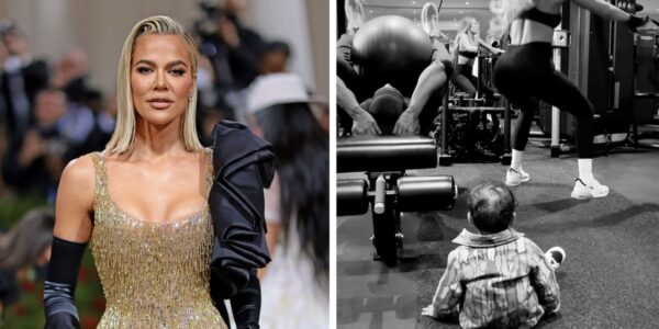 Khloé Kardashian’s Baby Boy Is Entranced While Watching His Mom Work Out