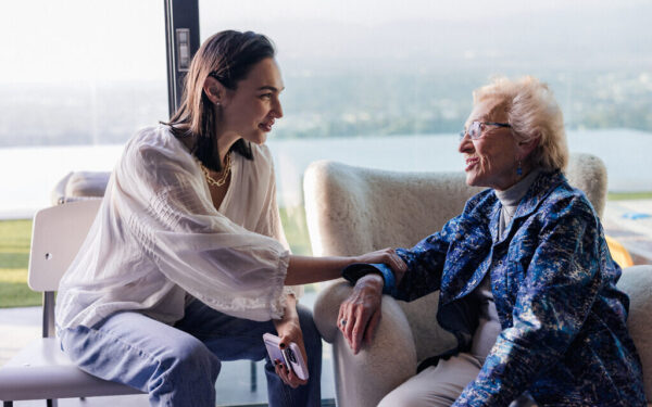 Gal Gadot hosts Holocaust survivor for remembrance event in her LA home