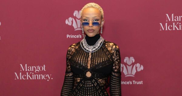 Doja Cat Debuts Huge Back Tattoo Of What Appears To Be A Bat Skeleton