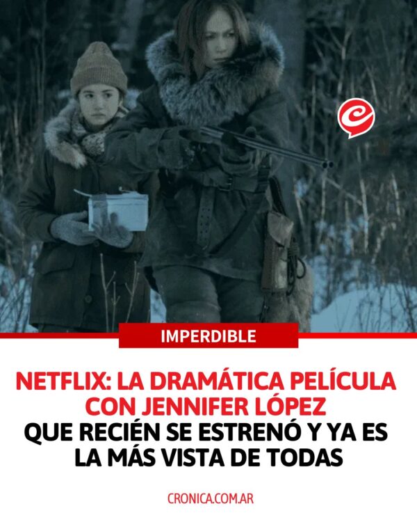 EL TRÁILER 👉 bit.ly/43LWuO2 Netflix lanzó una producción dramática y violenta protagonizada por Jennifer López y ya causa furor entre los usuarios