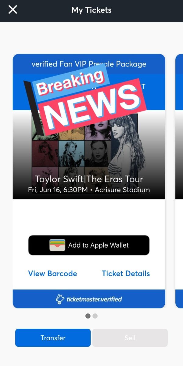 Hi I’m selling 2 of my TAYLOR SWIFT Tickets ? at Acrisure Stadium?- Pittsburgh PA on JUN 16. Selling slightly below face value, send a DM if you’re interested❣️#TaylorSwiftTheErasTour #taylorswifttickets #TaylorSwifttour #TaylorSwiftTix #TaylorSwift #taylorswiftconcerts