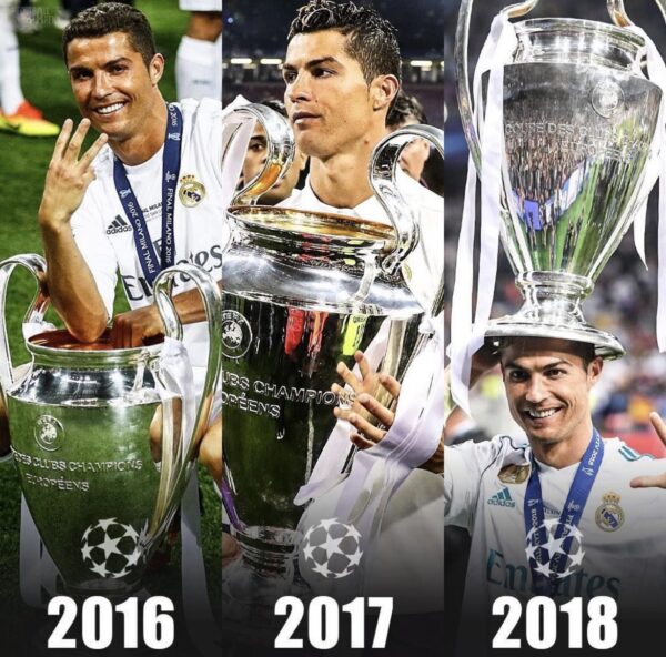 Cristiano Ronaldo scored 6 penalties in the whole UCL 3 peat (39 games) just one more than Lionel Messi who scored 5 penalties in 7 games in WC 2022.