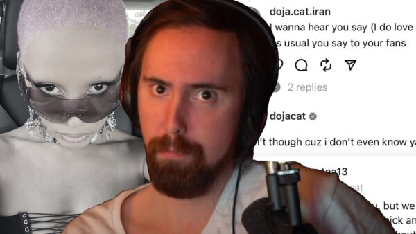 Asmongold supports Doja Cat amid fan backlash: “What a bunch of entitled freaks”