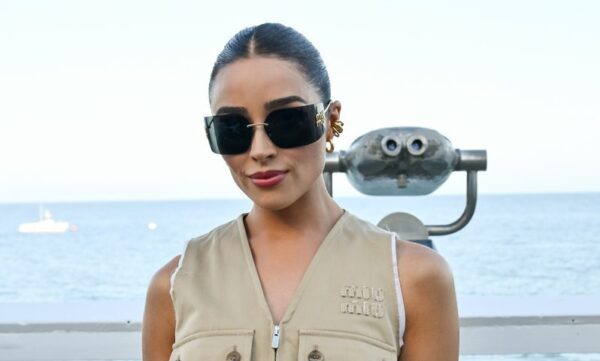 Olivia Culpo Puts Edgy Spin on Khakis at Miu Miu Summer Club in Malibu – WWD