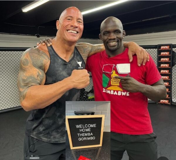 Zimbabwean Boxer Themba Gorimbo was Gifted with a Fully Furnished House in Miami by the renowned Wrestler & actor Dwayne Johnson Popularly known as “The Rock” Inspired by Themba’s story and his unwavering determination, The Rock vowed to help… <ReadMore on : @dandaroonline IG pic.twitter.com/7qJZ5cYFCX