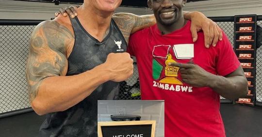 Zimbabwean Boxer Themba Gorimbo was Gifted with a Fully Furnished House in Miami by the renowned Wrestler & actor Dwayne… – ShareNetwork.site