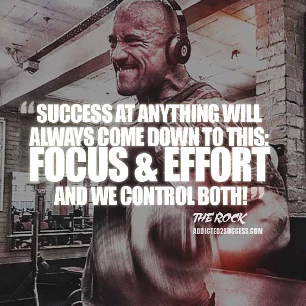 Dwayne Johnson "The Rock" #quote #image addicted2success.com goo.gl/QI2wWk