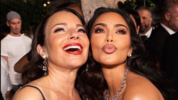 Fran Drescher Defends Photo With Kim Kardashian