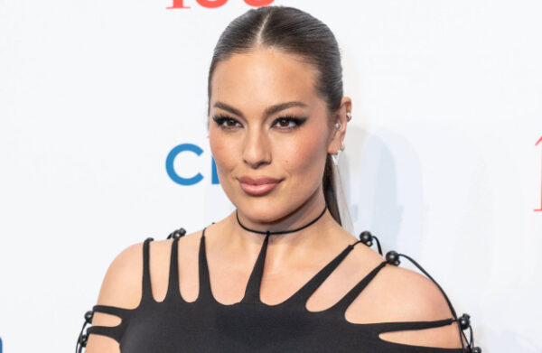Ashley Graham Wears Couture While Swimming in a Hot Spring