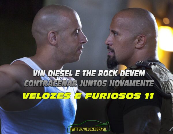 Louis Leterrier, deu a entender que no próximo filme, Vin Diesel e Dwayne Johnson terão cenas juntos. Todos nós nos olhamos e dissemos: "Isso não seria ótimo? é para os fãs e para vocês." Tal conversa ocorreu entre eles. Tenho a sorte de poder trabalhar com Dwayne um dia. pic.twitter.com/BzUROwve46