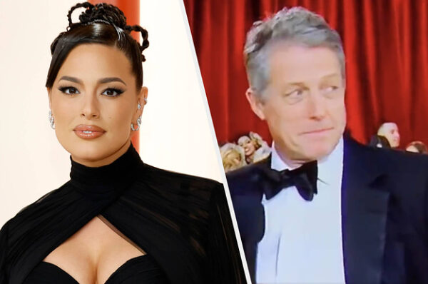 Ashley Graham Completely Didn’t Expect Hugh Grant To Be So Rude During That Awkward Oscars Interview