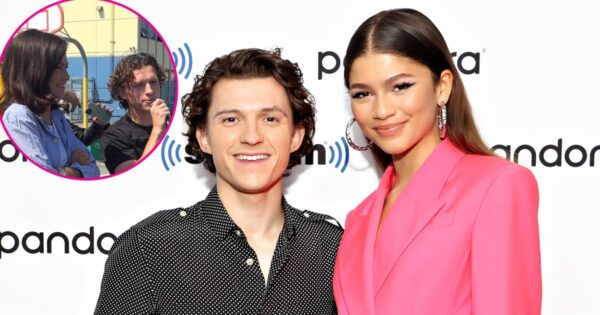 Zendaya Brings Boyfriend Tom Holland to West Oakland Middle School