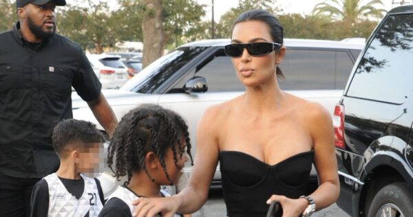 Kim Kardashian angry at son for his inappropriate gesture at basketball game