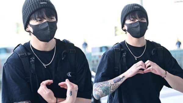 BTS: Jungkook wins hearts at Incheon airport with playful dance moves as he jets off for a overseas schedule