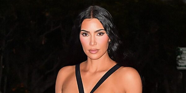 Kim Kardashian’s piecey pastry updo is our sexy autumn hair inspo