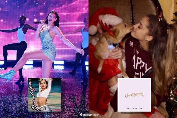 ? “Levitating” de Dua Lipa supera a “Santa Tell Me” de Ariana Grande y se convierte en la canción por una artista femenina en so…