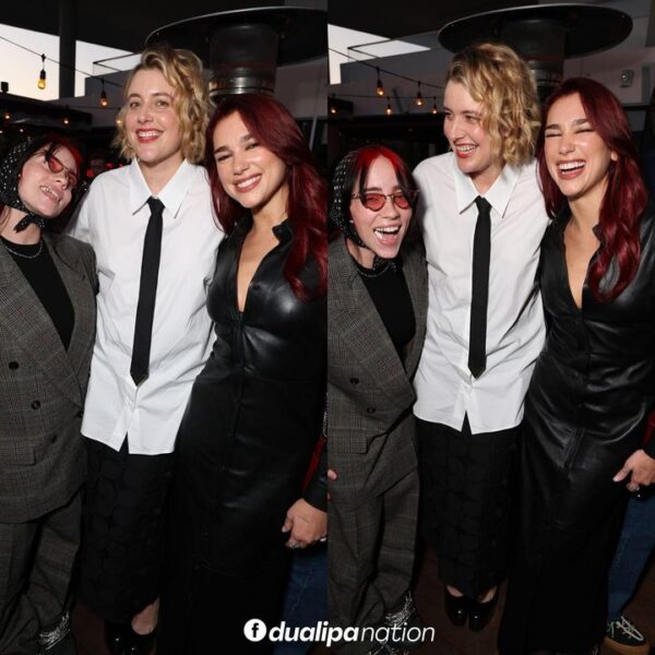 ¡BARBIES!

📷| Dua Lipa, Billie Eilish y Greta Gerwig en el AFI Fest el día de ayer!