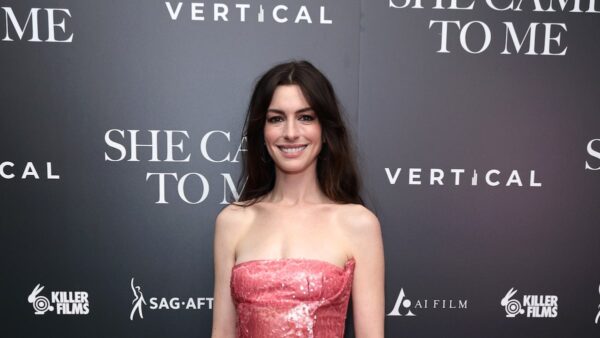Anne Hathaway on New Rom-Com and Versace Icons Campaign (Exclusive)