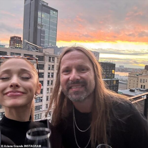 Ariana Grande spends time with renowned songwriter Max Martin in New York City after watching his Broadway show & Juliet