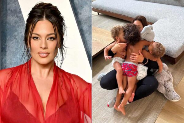 Ashley Graham Cuddles Her Three Sons Between Trips in Sweet Working Mom Moment: ‘Quick Recharge’