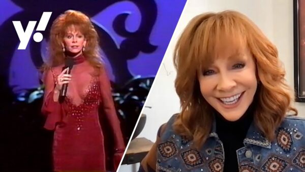 Reba McEntire looks back on her iconic 1993 CMA Awards red dress