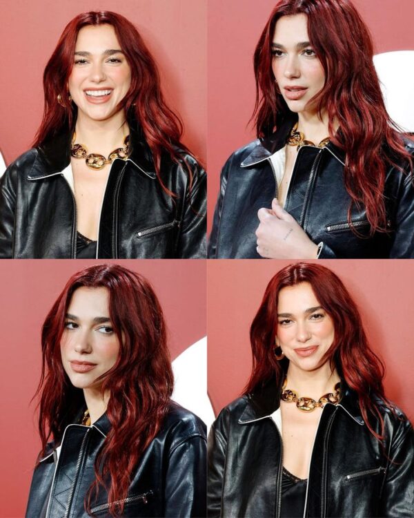 📸 Dua Lipa en la alfombra roja de los premios GQ “Men of the Year” en Los Ángeles!