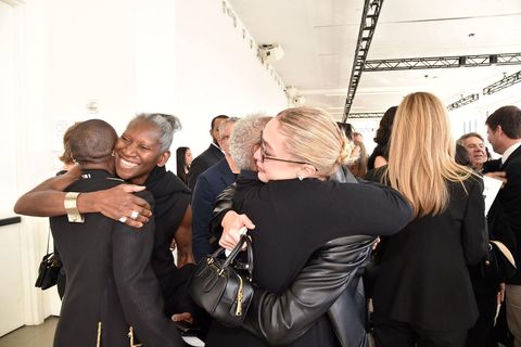 Gigi Hadid at the Dr. Ivan Bart Memorial in New York