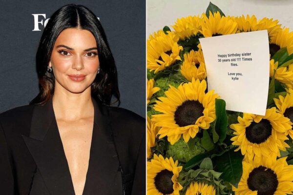 Kylie Jenner Jokingly Wishes Sister Kendall, 28, a ‘Happy 30th!’ with Sweet Floral Birthday Tribute