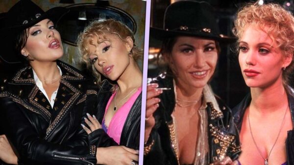 Elizabeth Berkley Reacts to Ariana Grande’s ‘Showgirls’ Halloween Costume