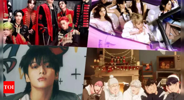 ATEEZ, LE SSERAFIM, BTS’ Jungkook and PLAVE claim top spots on this week’s circle weekly charts