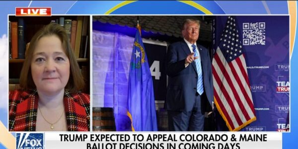 Colorado, Maine attempts to bar Trump from 2024 ballots are ‘anti-democratic’: Brenna Bird