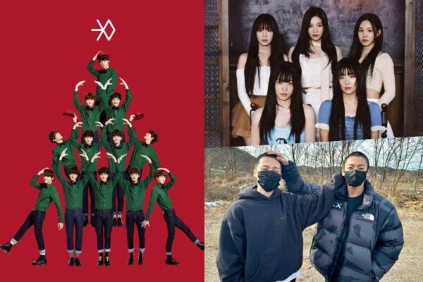 EXO’s “First Snow” Earns Double Crown On Circle Weekly Charts; Red Velvet, BTS’s Jimin And Jungkook Hit No. 1