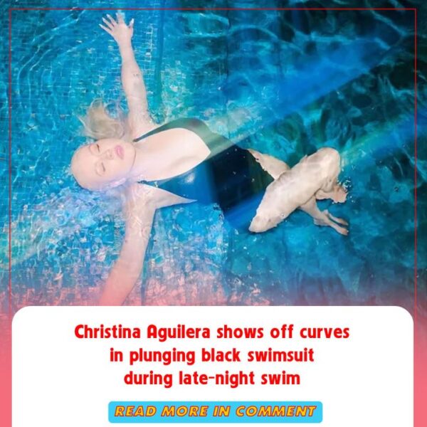 Christina Aguilera shows off curves in plunging black swimsuit during late-night swim 
Read more: https://chef.news20click.com/2…