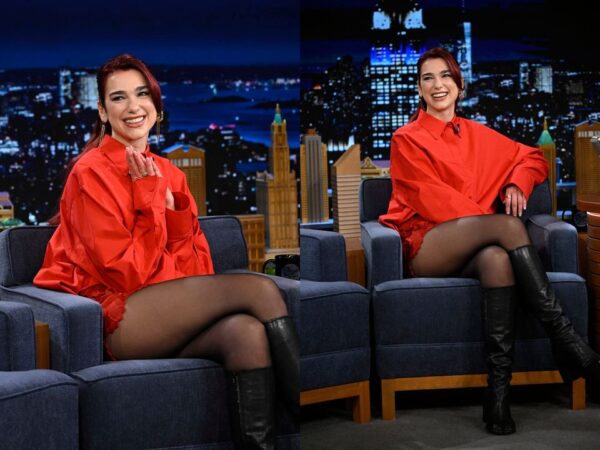 ? Dua Lipa luciendo hermosa durante su entrevista en “The Tonight Show Starring Jimmy Fallon”!

(vía: dlipanews)