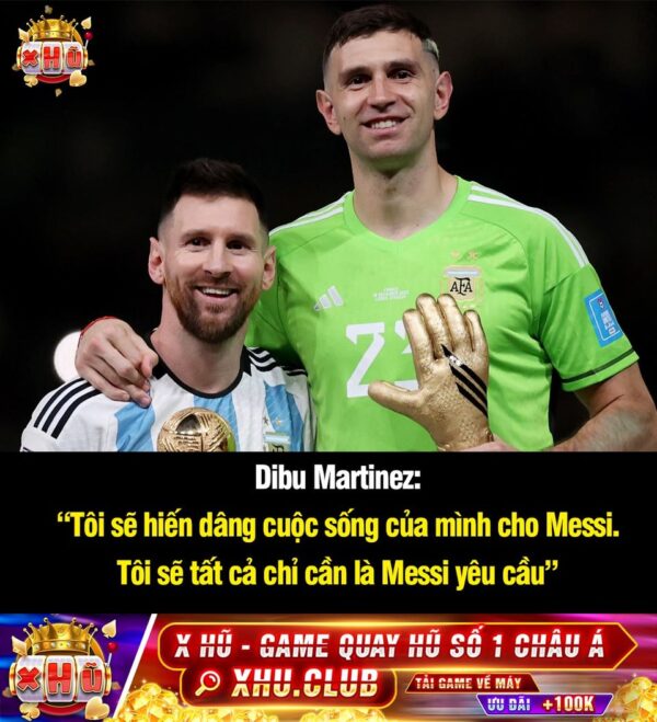 Đơn giản vì Dibu yêu Messi ❤️