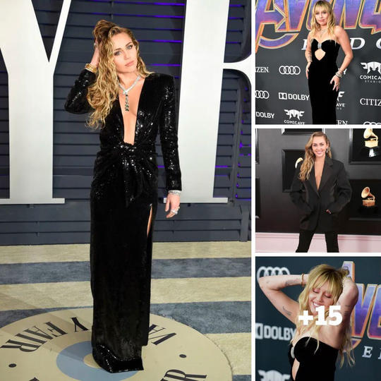 Bold, fierce, and utterly unforgettable. Miley Cyrus slays in the most alluring red carpet ensembles time and time again…