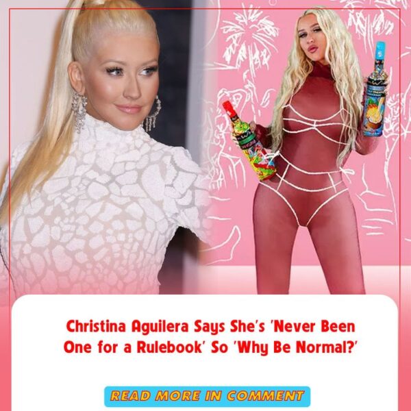 Christina Aguilera Says She’s ‘Never Been One for a Rulebook’ So ‘Why Be Normal?’ Check the comment