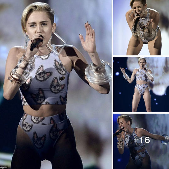 Irritated Cats: Miley Cyrus’ AMAs Performance Disappoints Feline Spectators with Revealing Outfit