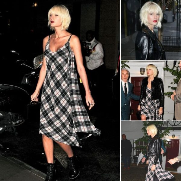 Taylor Swift Switches From Edgy Lace Jumpsuit to Grungy Plaid — Which Street Style Is Better?