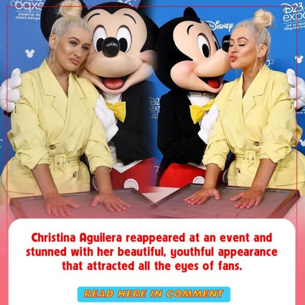 Christina Aguilera reappeared at an event and stunned with her beautiful, youthful appearance that attracted all the eyes of fan…