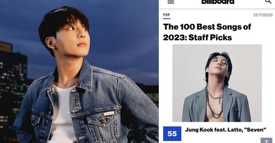 Fans cheer as BTS Jungkook becomes the first Asian male act to rank on Billboard’s ‘One of the 100 Best Songs of 2023’