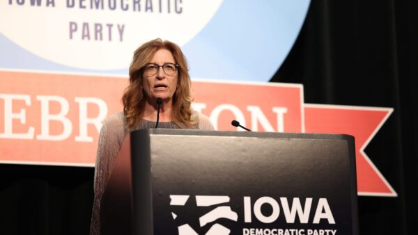 Iowa Democrats vote to put Biden, Phillips, Williamson on caucus cards