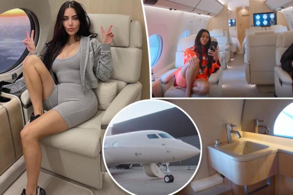 Inside Kim Kardashian’s $150M private jet dubbed ‘Kim Air’