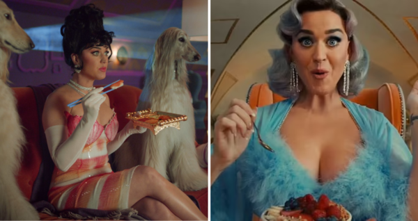 Katy Perry starrs as the new face of Menulog in advertisement