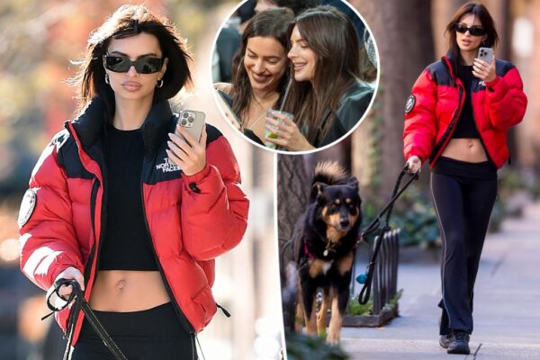 Emily Ratajkowski bares her abs in chilly NYC after getting denied comped MSG seats
