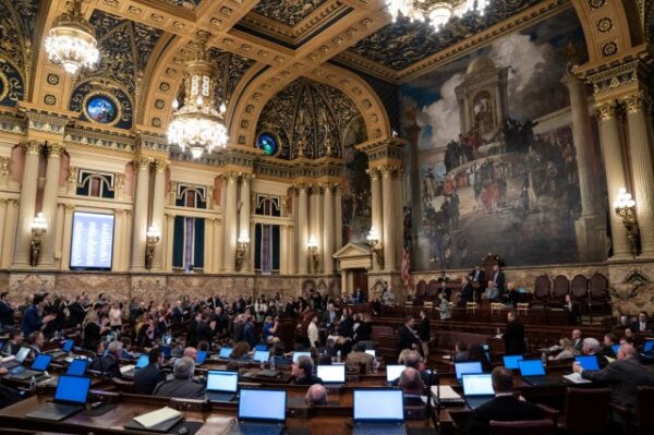 Pa. House back to a 101-101 partisan split after resignation of Democratic lawmaker