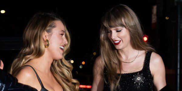 Taylor Swift Wears Minidress With Blake Lively for 34th Birthday