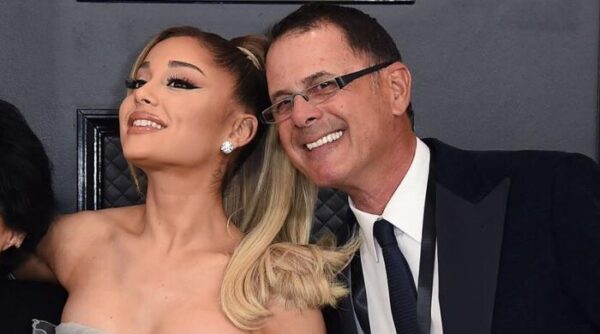 Ariana Grande watches boyfriend in Broadway’s ‘Spamalot’ with dad Ed Butera